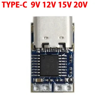 50pcs PDC004-PD PD chamariz PD23.0 a acionador DC cabo de extensão QC4 carregador de 9V 12V 15V a 20V-TIPO C Tipo C USB C