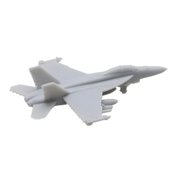 5PCS Impressos em 3D UV Curável Resina EUA F-18F Super Hornet Operadora de origem Avião 1/2000 1/700 Escala 1/350 Lutador Modelo de DIY