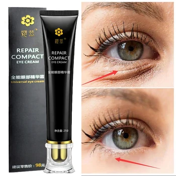 5PCS Remover olheiras Soro Sacos de Olho Elevador Empresa de Branqueamento de Creme de Ácido Hialurônico Anti-Rugas Massagem Anti Envelhecimento Olhos de Cuidados 1