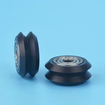 5pcs roda Guia impressora 3d, máquina de Euro 2020 série perfil de alumínio V-slot de trilha de roda Peilin rolamento de roda