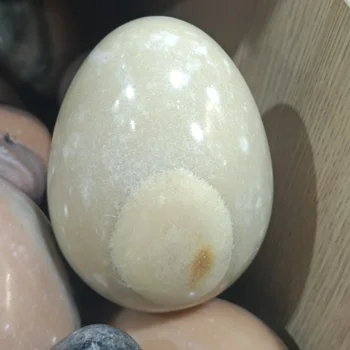 7-9cm 1pc pedra preciosa Natural de cristais de Ovo polido sunstone ovo de Cura de pedra, decoração presentes ornamento