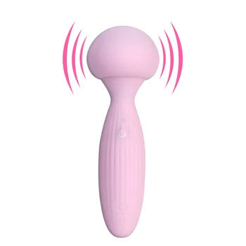 7 Frequência AV bastão de Massagem e G Spot Vibrador na Vagina Massager de Brinquedos Sexuais Para as Mulheres Cogumelo Vibrador Estimulador do Clitóris