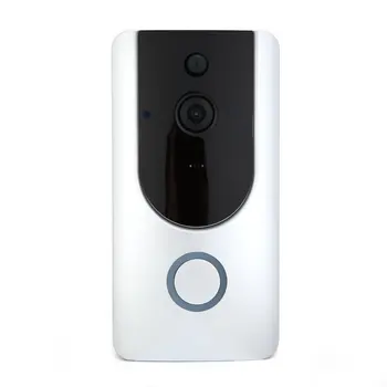 720P Detecção de Movimento Inteligente wi-Fi Campainha Home Security Guard Noite de Vídeo sem Fio Campainha Plug EUA 0