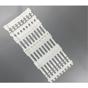 9pcs Nova luz de fundo LED strip 5lamp para TOSHIBA DL2971(B)W DL2970(A)W LEDs (1 DIODO emissor de luz 3V) 420mm 0