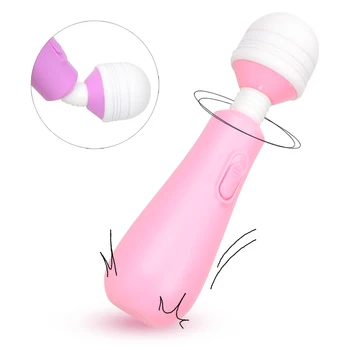A Estimulação do clitóris Brinquedos Sexuais para as Mulheres, AV Varinha Mágica Produtos para Adultos do Ponto de G Vibrador Massageador