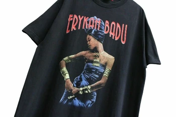 A Nova Safra De 2001, Erykah Badu T-Shirt De Reimpressão