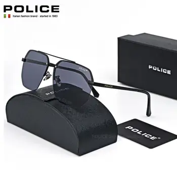 A POLÍCIA de Luxo, a Marca de Óculos de sol tendência da Moda Homens Polarizada UV400 o Design da Marca de Óculos Masculino Anti-reflexo de Condução Óculos 1