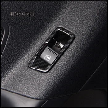A VW Volkswagen Tiguan 2010-2015 LHD Janela Elevador Interruptor do Painel Moldura Tampa Guarnição Etiqueta Auto Acessórios 1