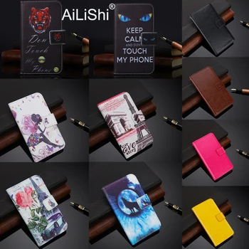 AiLiShi Caso Para O Gionee F10 F9 Plus Tecno Faísca De Energia Allview P10 Vida A Alma Pro X5 Capa De Couro Flip Do Telefone Bag Duplo Slot De Cartão