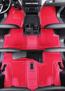 Alta qualidade! Especiais personalizados esteira do assoalho do carro para Ford Explorer 6 7 lugares 2023-2020 impermeável casal camadas de tapetes,frete Grátis