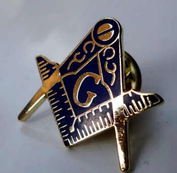 Alta qualidade Maçônica pin de lapela o emblema Geometria Bússola emblema do baixo preço do metal esmalte pin de lapela botão emblemas