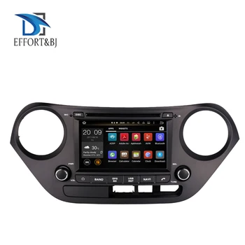 Android Octa Core Carro Reprodutor Multimídia Para Hyundai I10/Hyundai Grand i10 2013-2022 Esquerda de Condução Auto-Rádio Estéreo em seu GPS