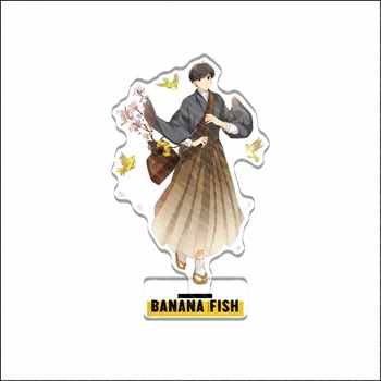 Anime BANANA PEIXE Menor Wong Ash Lince Okumura Eiji Acrílico Stand Figura Modelo de Exibição da Placa de Tabke Decoração de Cosplay Kimono Série 4