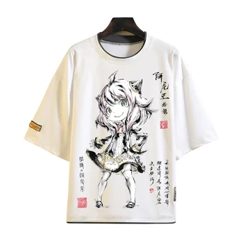 Anime Spy X Família T-Shirt Homens Mulheres Casual Manga Curta T Adolescente de Tinta lavagem de pintura Tops 0