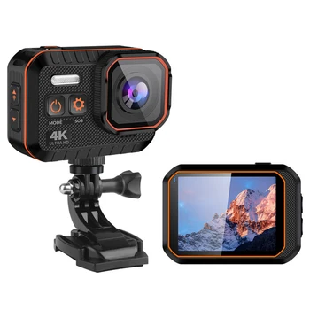 Ao ar livre Câmera, Ação 4K Full HD Com Controle Remoto e Tela de Esporte Impermeável da Câmera do Carro Gravador de Câmera de Esportes Capacete Cam 2022 0