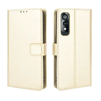 Aplicar a Kyocera Android Um S8 couro do telefone móvel de concha em concha retro magnético escudo do telefone móvel de protecção de caso 5