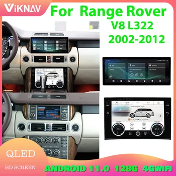 Ar Condicionado de Controle de Tela de Toque Para a Terra Range Rover V8 L322 CA o Painel de 2002-2012 Android auto-Rádio Auto Multimédia Player