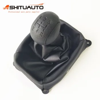 AshituAuto PU Couro 5MT transmissão Manual de Mudança de handebol com tampa contra poeira CHEVROLET Spark 0.8/1.0/1.2