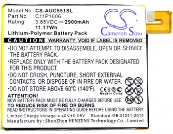 cameron sino da bateria para Asus ZC551KL, ZenFone 3 Laser，0B200-02250000, C11P1606 2