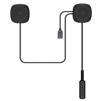 Capacete de motociclista Intercomunicador Bluetooth sem Fio do Fone de ouvido Estéreo de Anti-interferência Impermeável Redução de Ruído de moto Moto Communicator 0