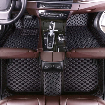 Carro Tapetes Para veículos da Mercedes-Benz CLA 2013-2019 Personalizado de Couro, Carpetes, Tapetes, Impermeável Auto Acessórios de decoração
