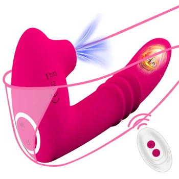 Clitóris, Lambendo Vibrador para o Clitóris da Mulher Silenciosa Estimulador de Clítoris Controle Remoto G-Spot de Brinquedos do Sexo Feminino Masturbação para as Mulheres