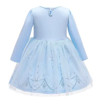 De 1 A 6 Anos Crianças De Vestuário Meninas De Vestidos De Menina Elsa Sereia Princesa Cinderella Dress Criança Pequena Menina Roupas De Natal 2