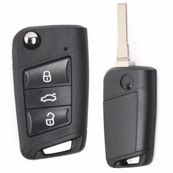 DIYKEY Keyless-Go MQB Sistema Remoto Inteligente-Chave 315MHz 434Mhz ID48 Chip para Volkswagen Golf 7,Tiguan 2014-2018 FCC: 5G0 959 753 1