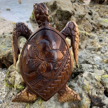 Escultura Turtleback para Tartaruga Forma Jardim Estátua Ornamento Criativo Pátio Escultura Decoração Jardinagem Decoração Exterior 2