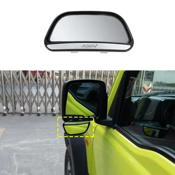 Espelho retrovisor Ponto Cego Espelhos para Suzuki Jimny para o período 2007-2017 2018 2019 2020 2021 JB74 JB64 JB43 Acessórios do Carro de Vidro ABS 0