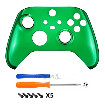 eXtremeRate Substituição de Frente Habitação Shell, Capa Personalizada painel Frontal para Xbox Série X / S do Controlador 2