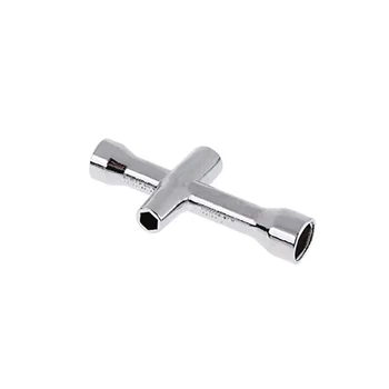 FATJAY passatempo de RC acessórios do modelo DIY ferramenta de mão de mini hex 4-forma de chave de soquete chave 4 em 1 porca driver (4mm, 5mm, 5.5 mm, 7mm)