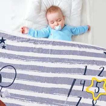 Flanela Marco Cobertor Cobre Dormir Tampa Para Criança Bebê Criança Recém-Nascidos De Algodão Cobertores Para O Banho Do Bebé 4