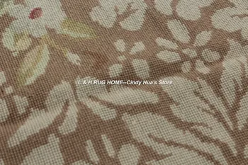 Frete grátis 10K artesanais bordados de lã, tapetes, carpetes 4 