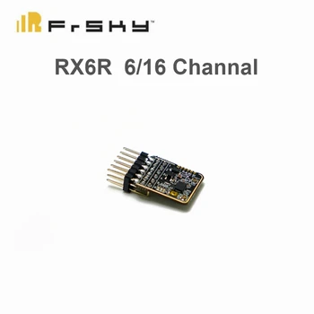 Frsky RX6R Receptor 6/16 canal 6 saídas de PWM com antena do receptor para o RC FPV Helicóptero racing drone 0