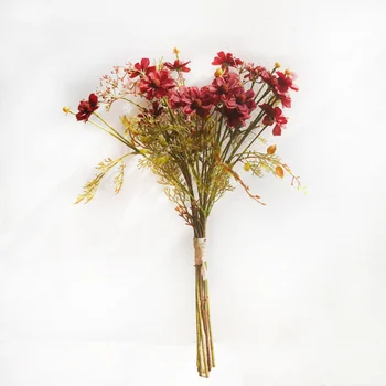 Gesanghua Ramo de Flores Artificiais para Diy em Casa Sala de estar Arranjo de Flores de Enfeite de Festa de Casamento Decoração 0