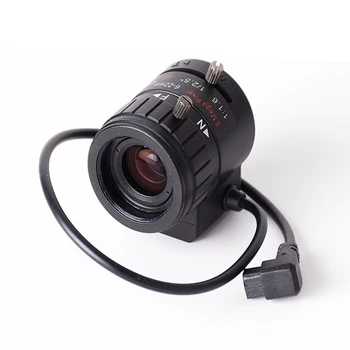 HD 5.0 Megapixels de Auto Iris Varifocal 6-22mm IR CCTV Câmera HD, Lente de Montagem CS F1.6 2