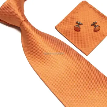 HOOYI 2019 barato do poliéster dos homens laço de pescoço conjunto de gravata japao botão de punho 0