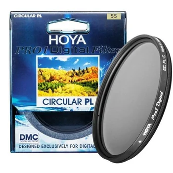 HOYA PRO1 Digital do painel de controle é usado para a câmera lente 55mm polarizador circular polarizador filtro Pro 1 DMC CIR-PL multicamadas,