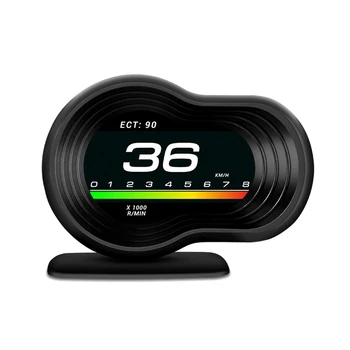 HUD F9 OBD2 Medidor Digital de Exibição de Cabeça para Monitoramento de Velocidade com Aceleração Turbo Freio a Versão de Atualização
