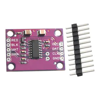 HX711 Pesagem Sensor de 24-bit A/D Conversão Adaptador de Célula de Carga do Amplificador NOVO
