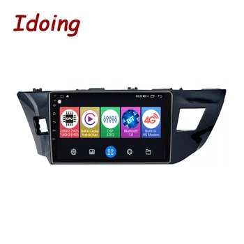 Idoing Android Unidade de Cabeça de Rádio Para Toyota Corolla 11 2012-2016 E170 E180Car Multimídia Vídeo Player de Navegação GPS, Plug And Play
