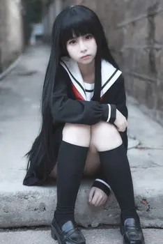 JK Escola Japonesa sailor uniforme da escola de moda cosplay dos desenhos animados da hell girl cos Yan magia de amor COS roupas aluno uniformes vela 0