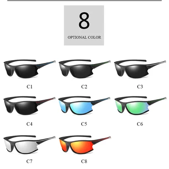 Jsooyan 2021 Homens do Novo Esporte Óculos de sol Polarizados Condução de Pesca UV400 Óculos Para Homens Moda Semi-sem aro de Óculos de Sol Óculos 2