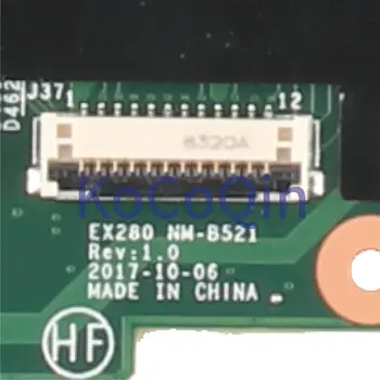 KoCoQin laptop placa-Mãe Para o LENOVO Thinkpad X280 Núcleo SR3L9 I5-8350U 8GB placa-mãe 01LX681 02HL328 EX280 NM-B521 4