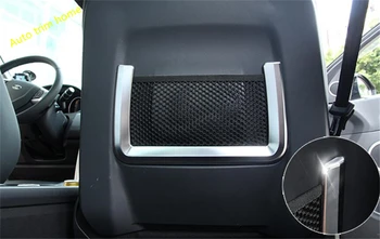 Lapetus Auto Assento Traseiro de Armazenamento de Líquido Tampa da fita Guarnição 2 Pcs Ajuste Para o Range Rover Evoque 2012 - 2018 Acessórios Auto ABS 0