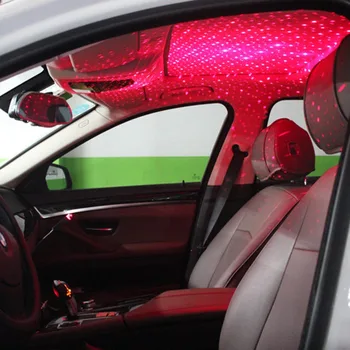LED Teto do Carro Céu Estrelado de Noite, a Luz Interior Céu Estrelado USB LED Luz Decorativa para a Volvo xc90/xc60/2016 s40 s60 s80 v70 V40 v50