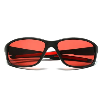 Lente vermelha Pesca Óculos para Ver Peixes Float Óculos de Homens, Óculos de sol Polarizados Homens de Condução Tons Masculina Óculos de Sol UV400 Óculos 3