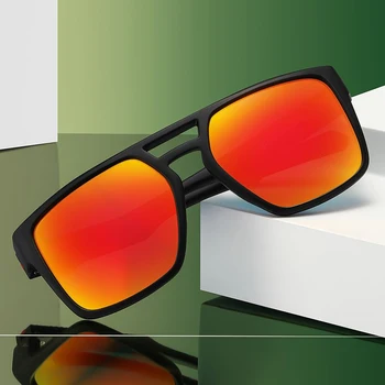Luxo Óculos Polarizados para Homens Praça Óculos Masculino Retro Anti-Brilho Driver de Espelho de Óculos de Sol das Mulheres lentes de sol hombre 0