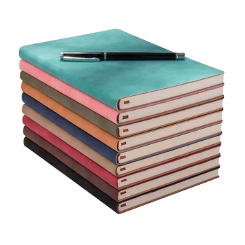 Macia capa de caderno com espiral de encadernação perfeita, A5 personalizados para notebook de negócios 0